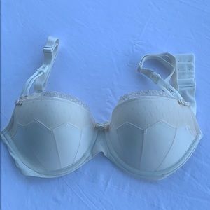 Felina-cream lace padded push up bra-34D